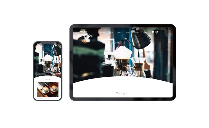 自主制作 HP・LPデザイン