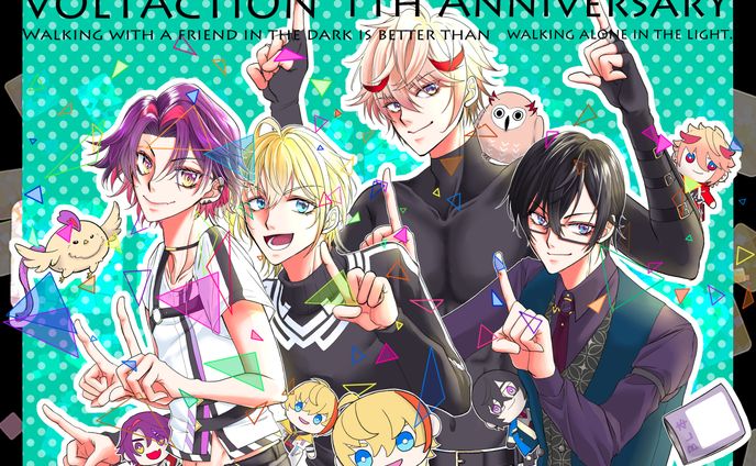 VOLTACTION 一周年お祝いイラスト