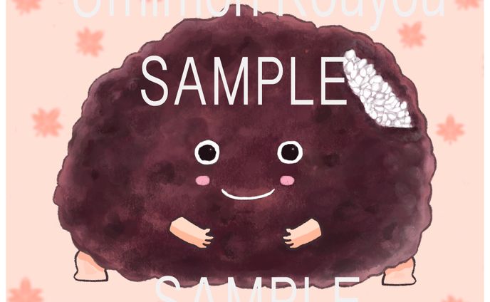  アイコンイラスト【おはぎのキャラクター】