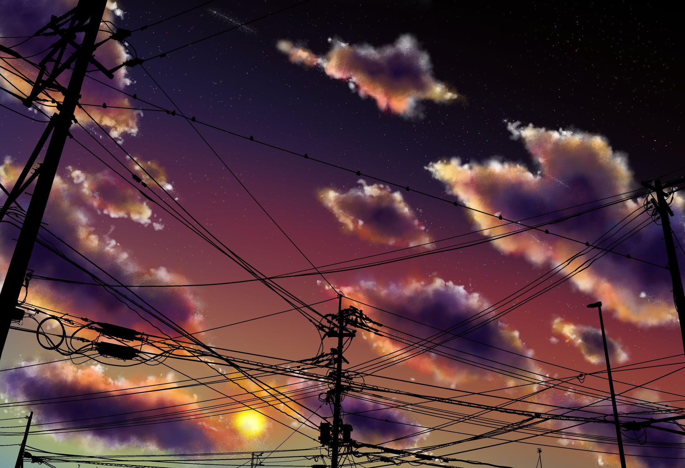 夕焼け空-1