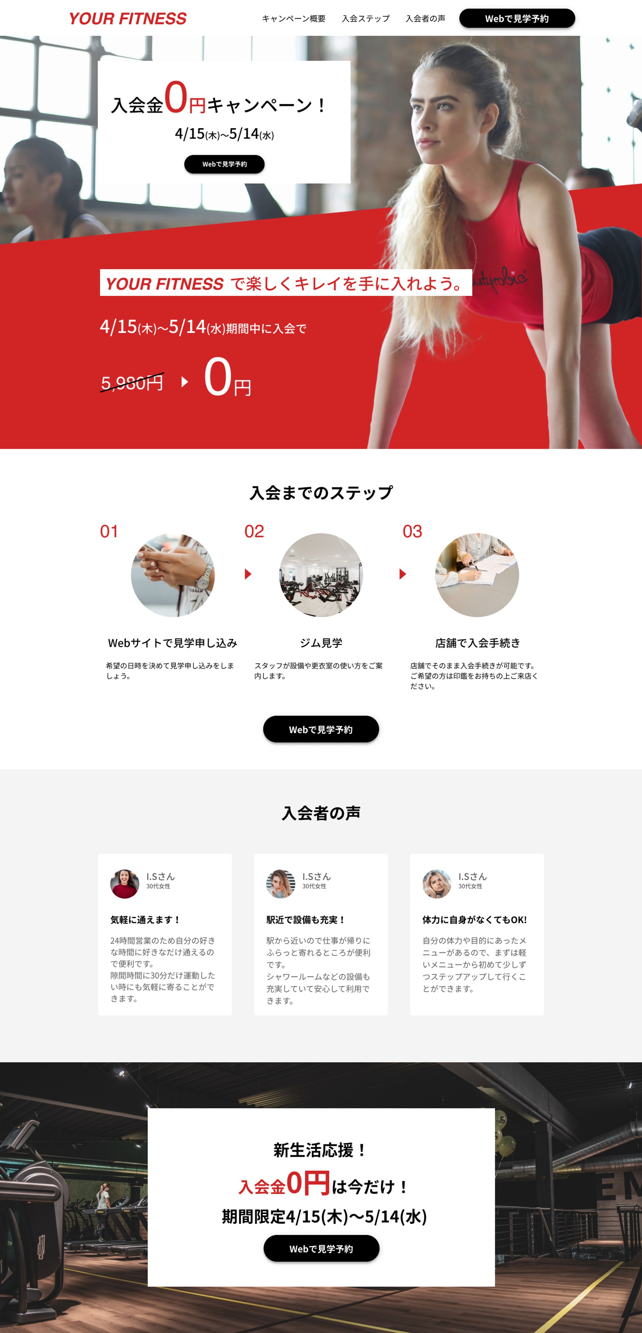 フィットネスジムのLP-1