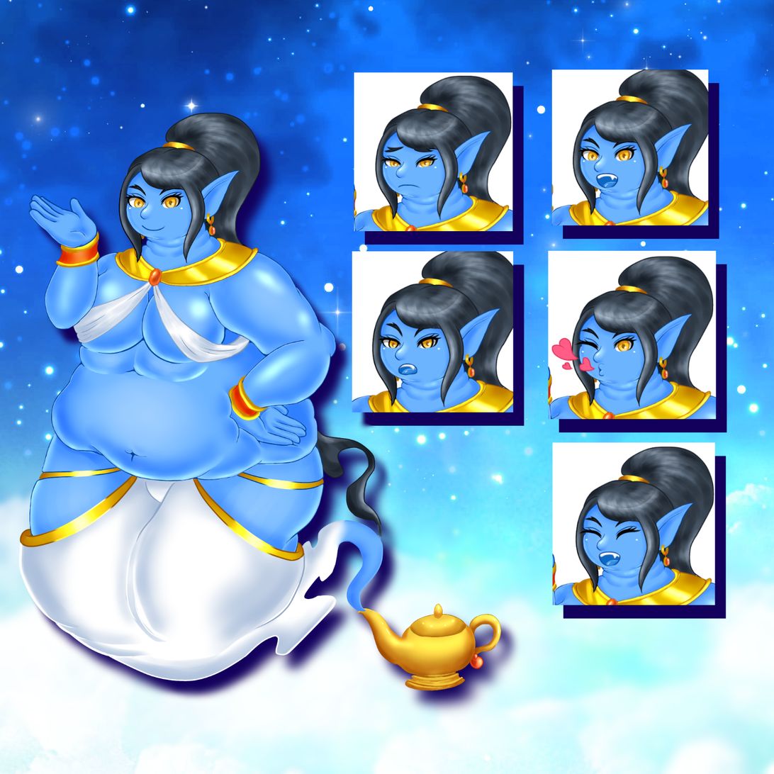 ランプの魔人♀