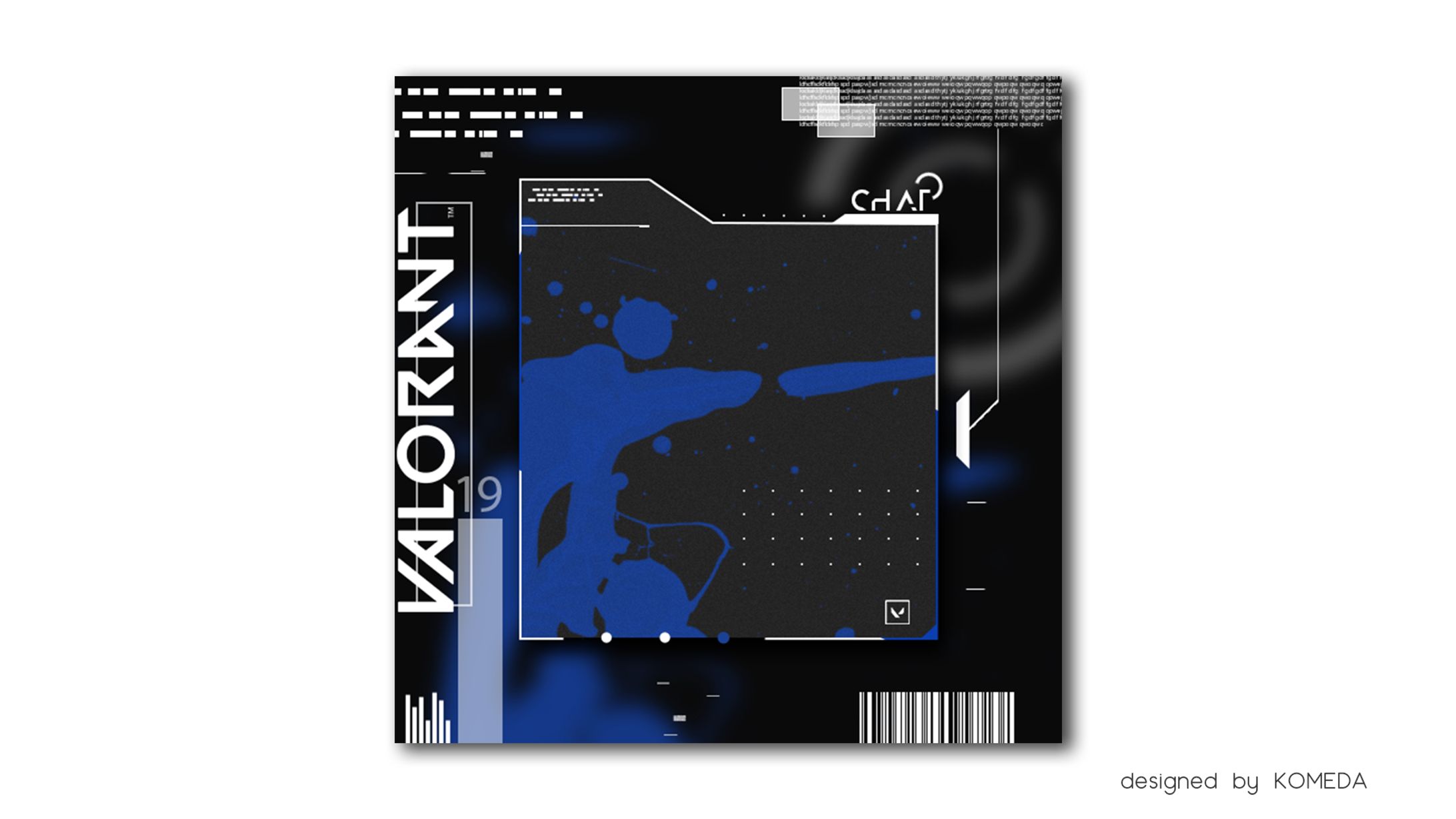 VALORANT チャットボックス＆マップ隠し2-1