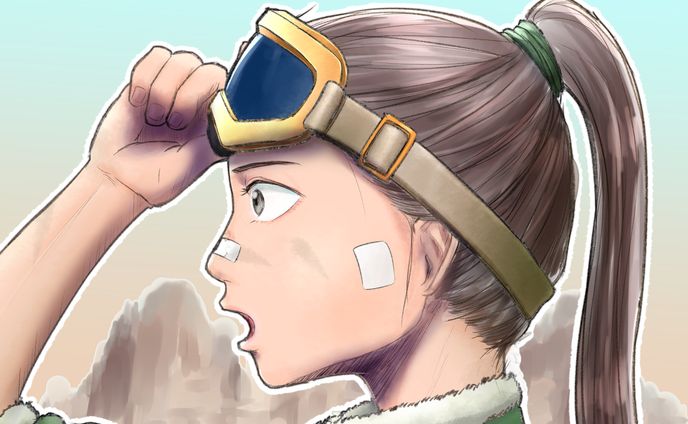 旅行少女
