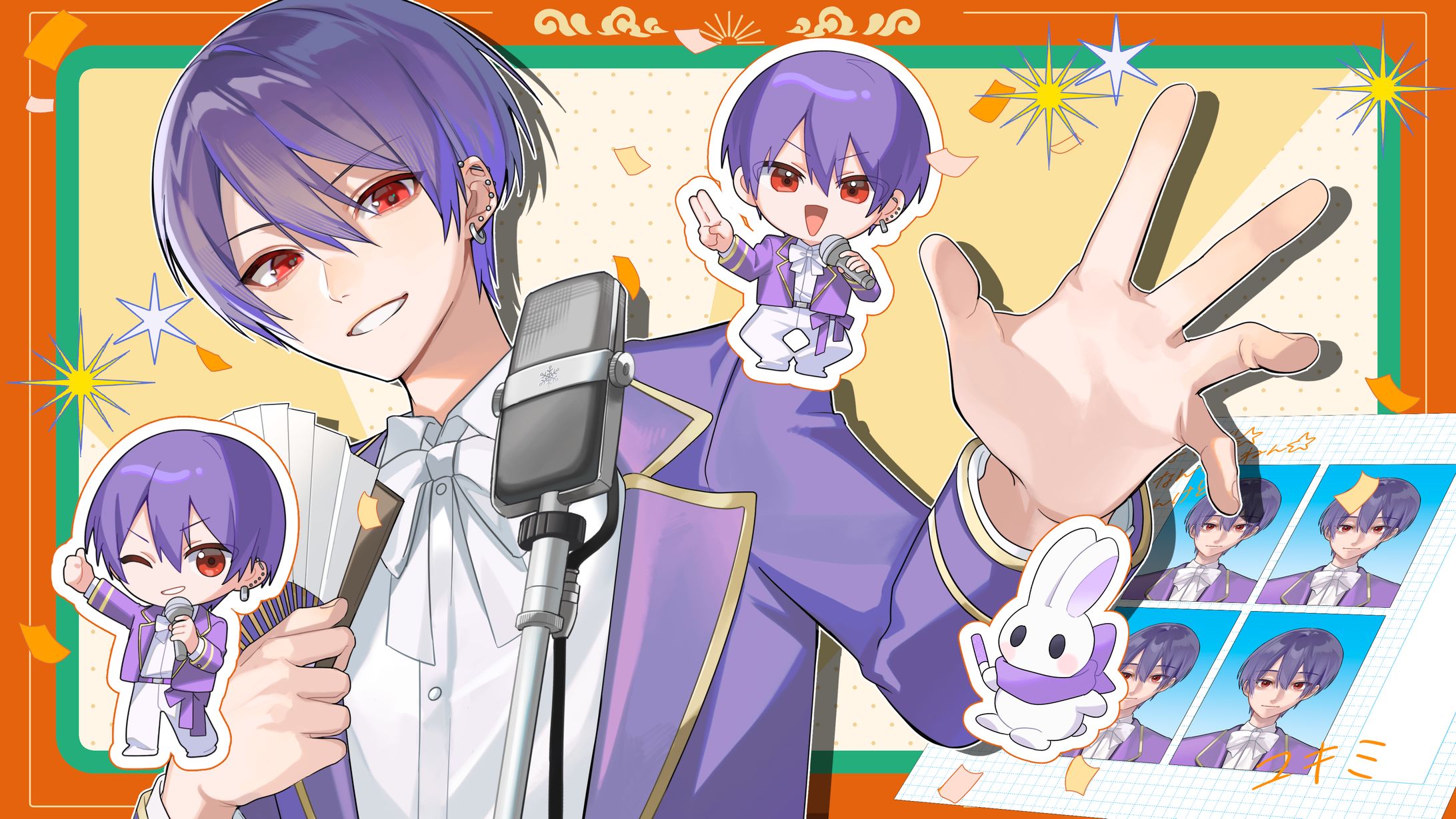 歌ってみた動画イラスト/雪見-1