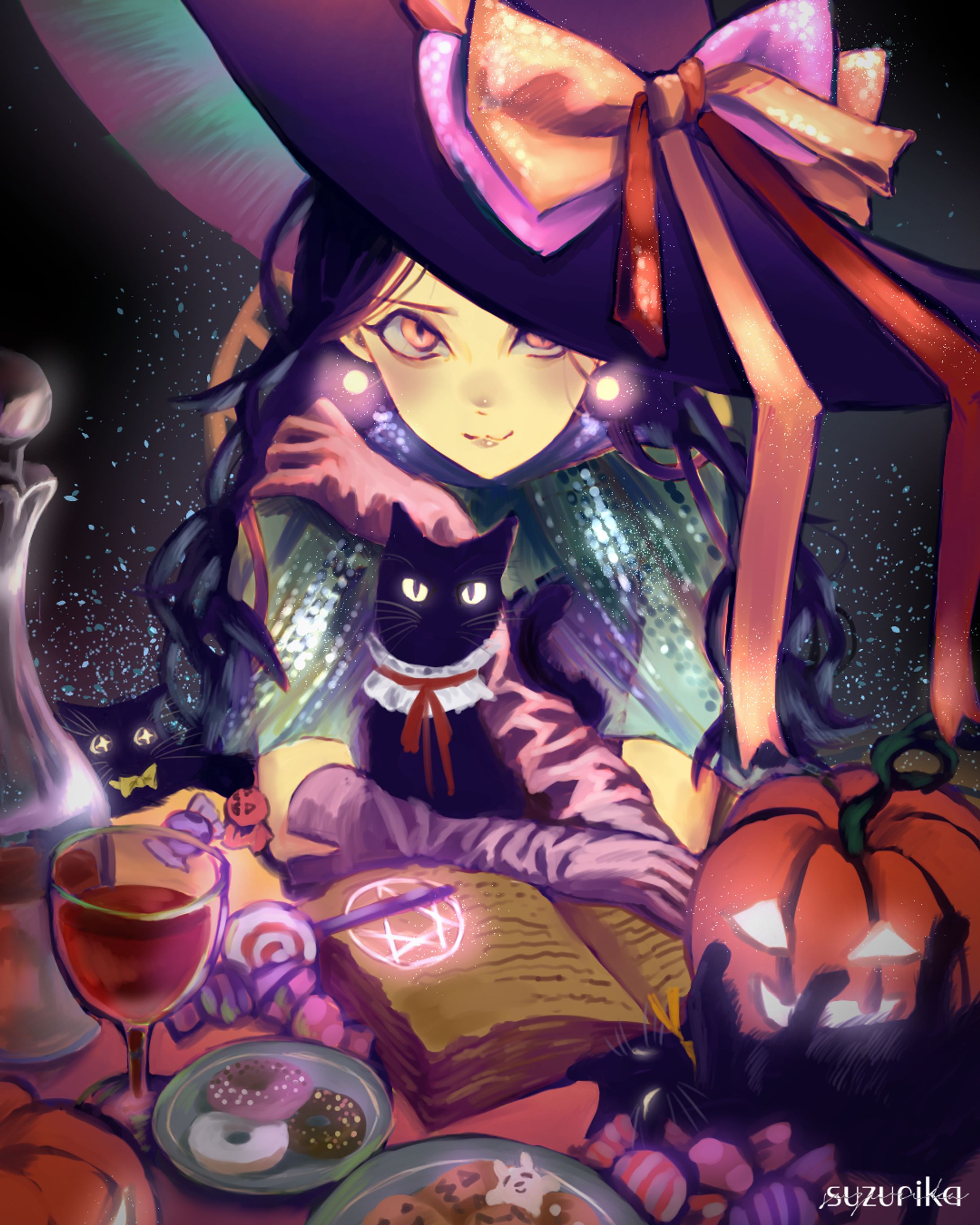 ハロウィンオリジナルイラスト-1