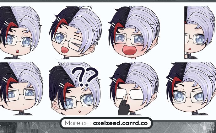 [Sticker / Emotes] @axel_zeed