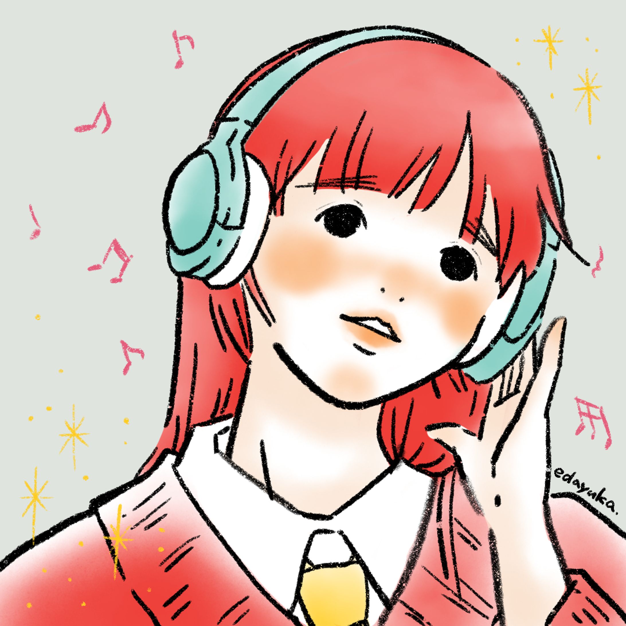 歌う女の子｜PersonalWork-1