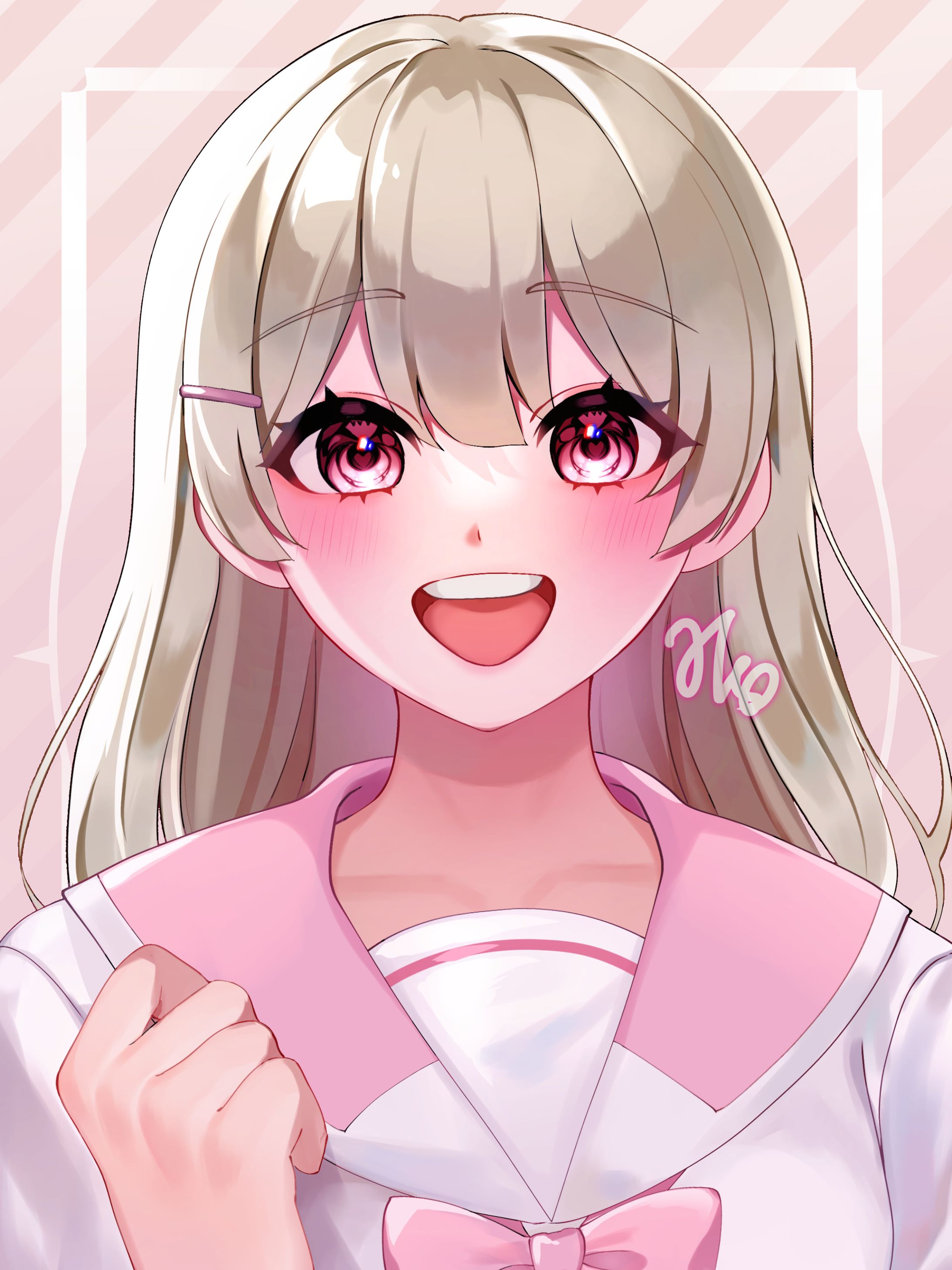 バストアップ イラスト -1