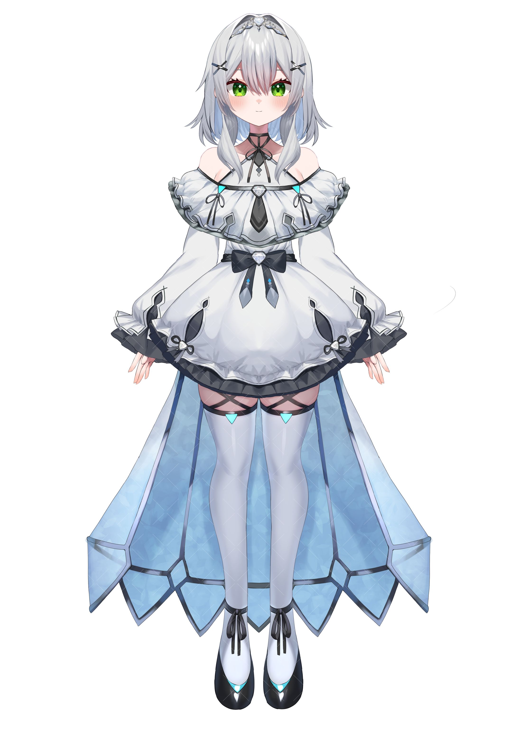 TwinkleColors様/天涼愛理（Live2Dモデルイラスト＋キャラクターデザイン）-1