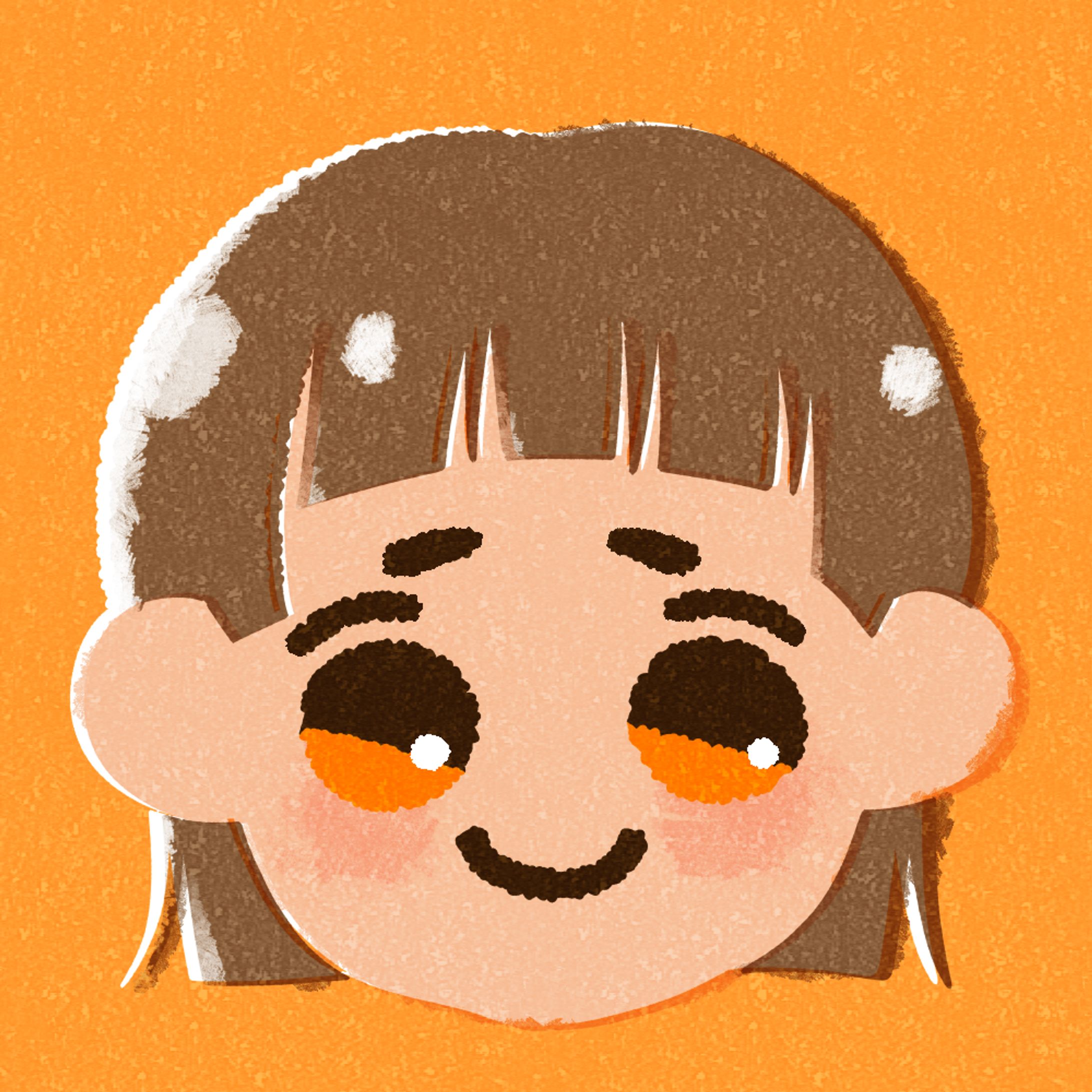 ポップな似顔絵-1