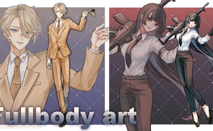 立ち絵/Full body Art