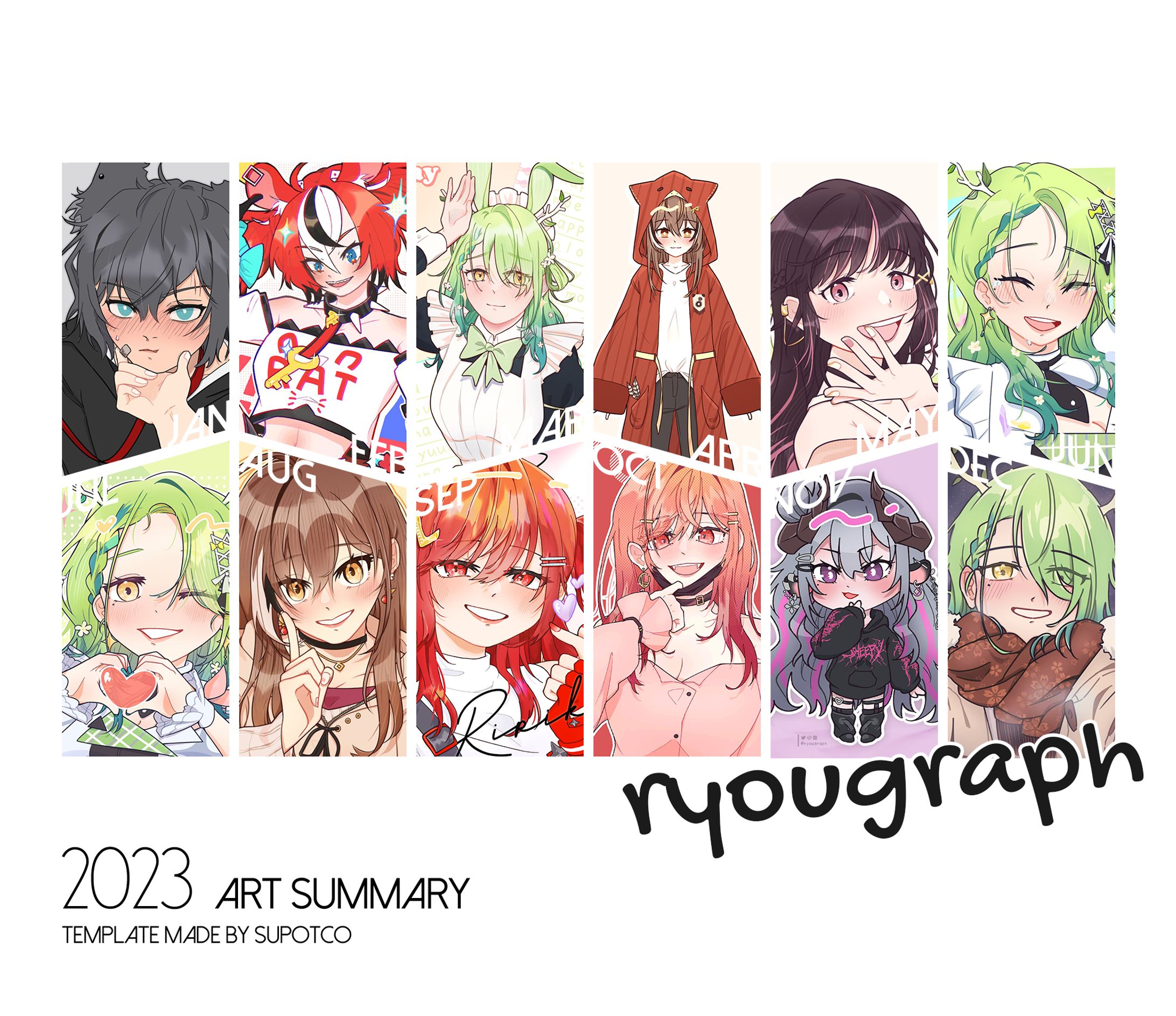 Ryougraph's Art Summary 2023-1
