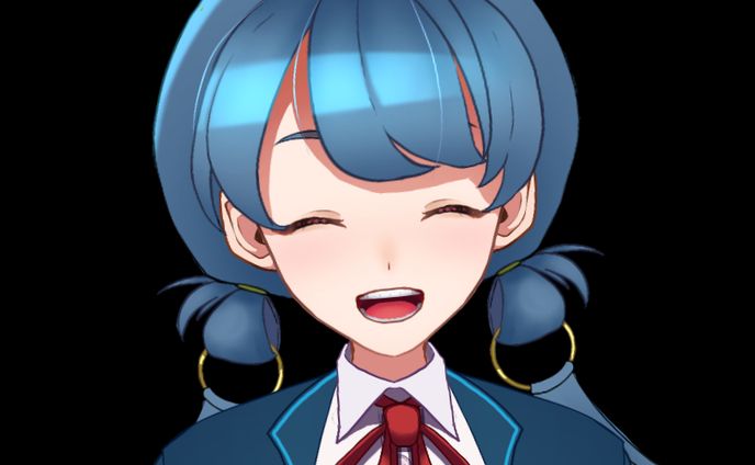 【キャラデザ/Live2D】蒼旗 風夏