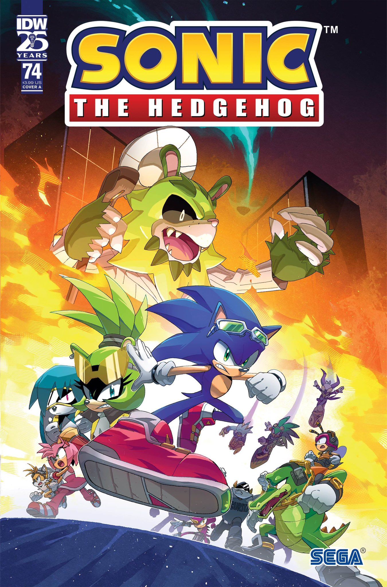 IDW Sonic Issue 74