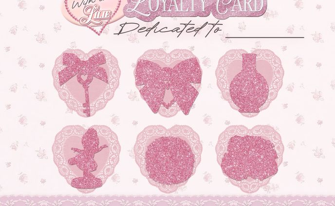 ୨ custom loyalty card ୧