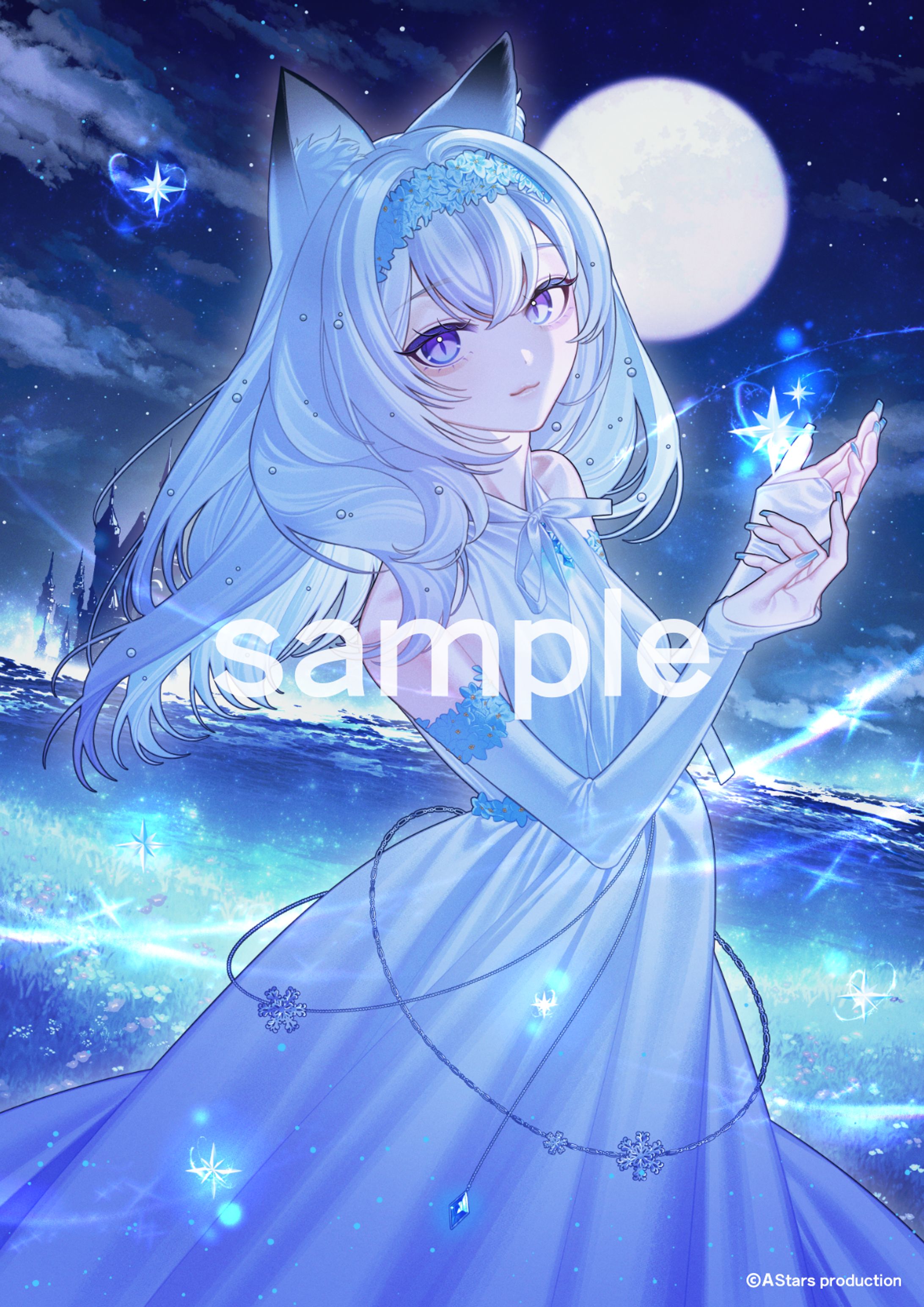  Ice Shirakoi様 お誕生日イラスト-1