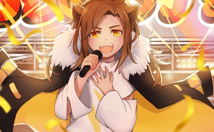 バンド、男性イラスト