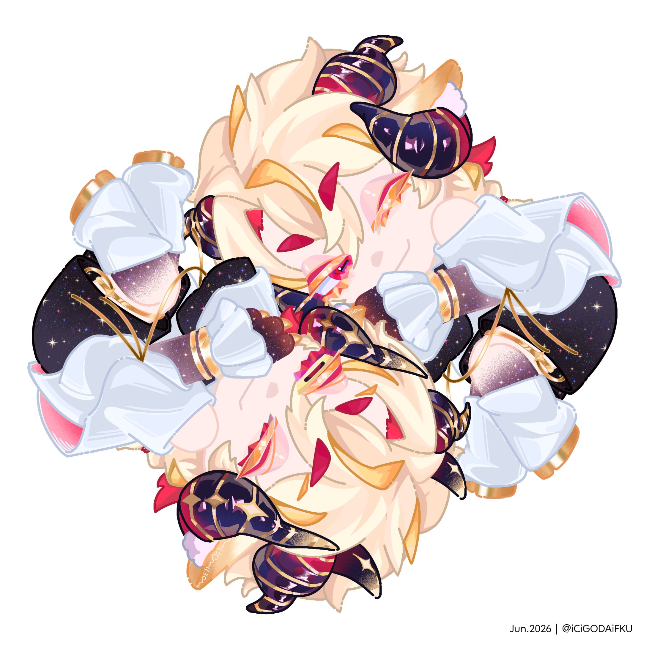 12星座Vtuber企画　おうし座|デフォルメFA-1