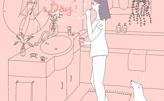 Original work 女性　(線あり)