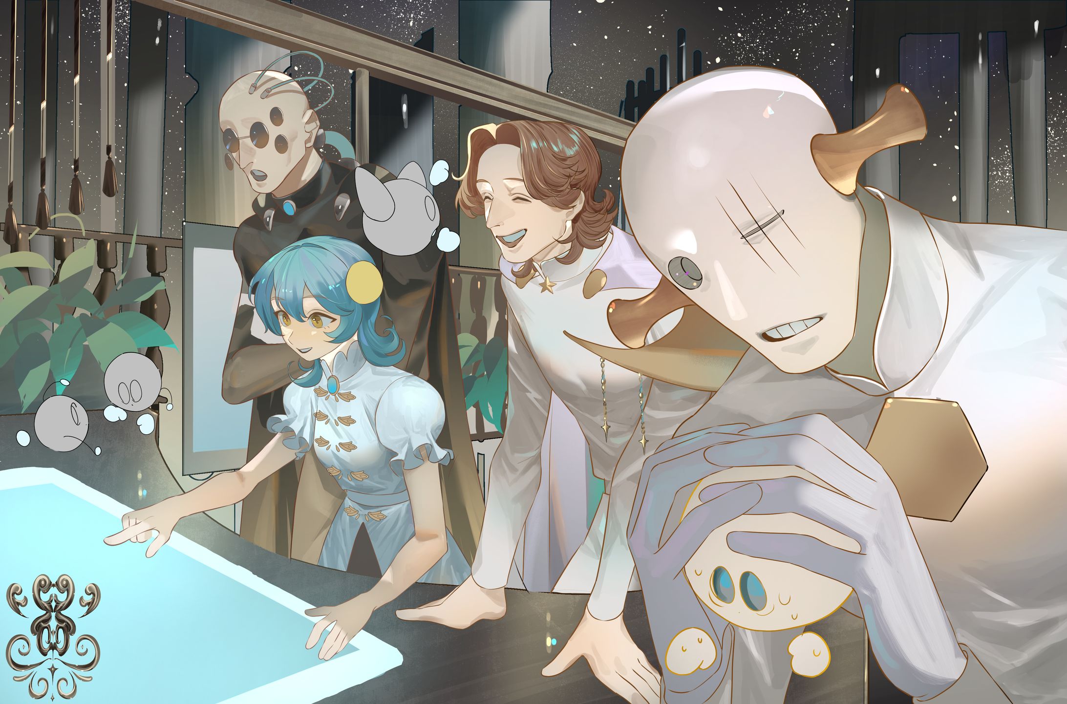 Cosmic niki  色塗り練習-1