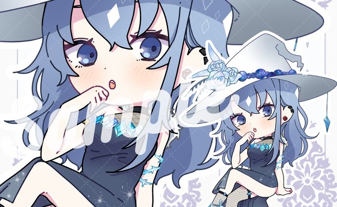 無し、動画用イラスト