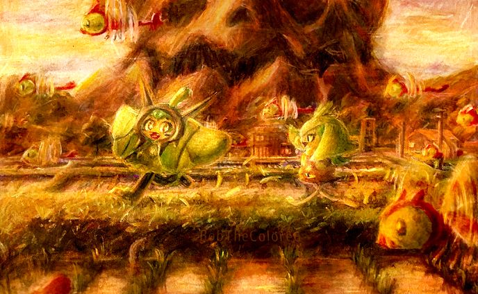 たそがれ時の鬼ごっこ(ポケモンSV)
