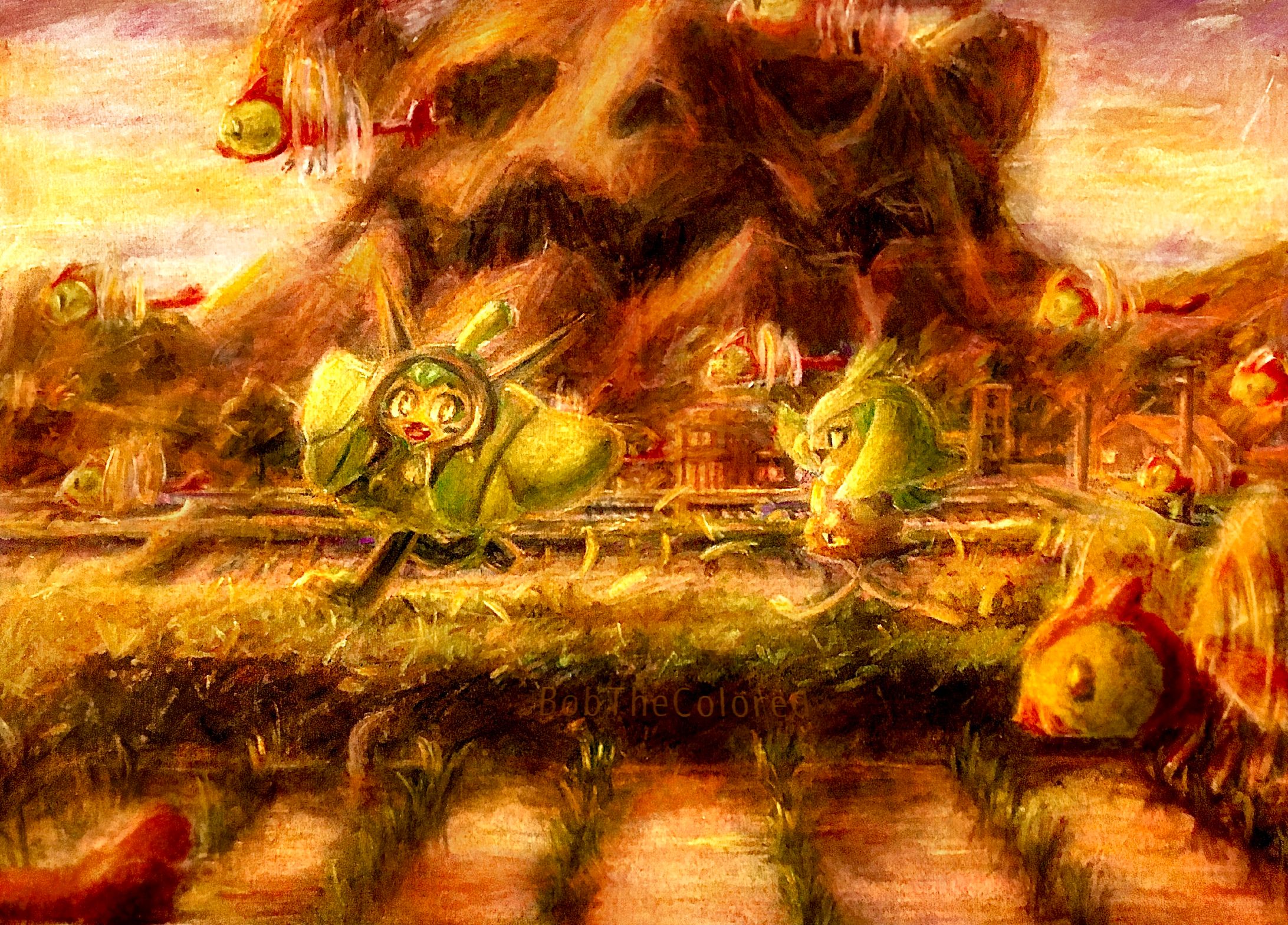 たそがれ時の鬼ごっこ(ポケモンSV)-1