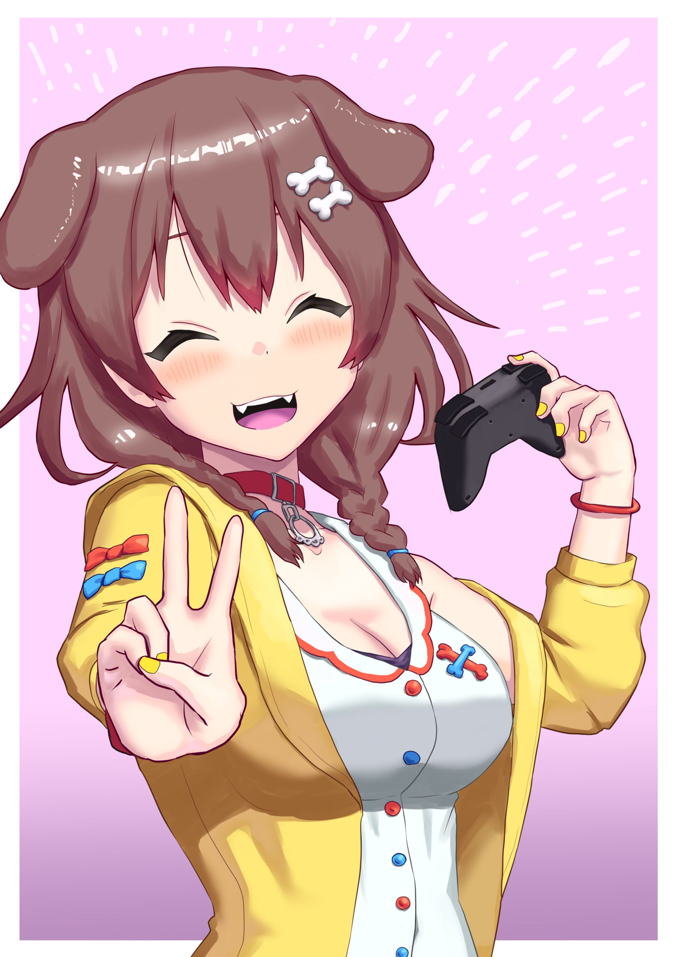 戌神ころねさんファンアート-1