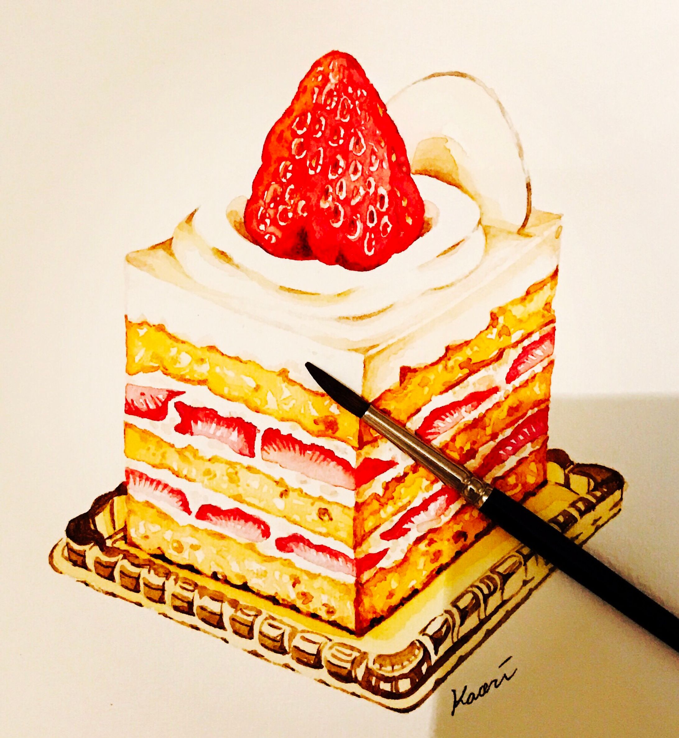 【食品 水彩イラスト】-1