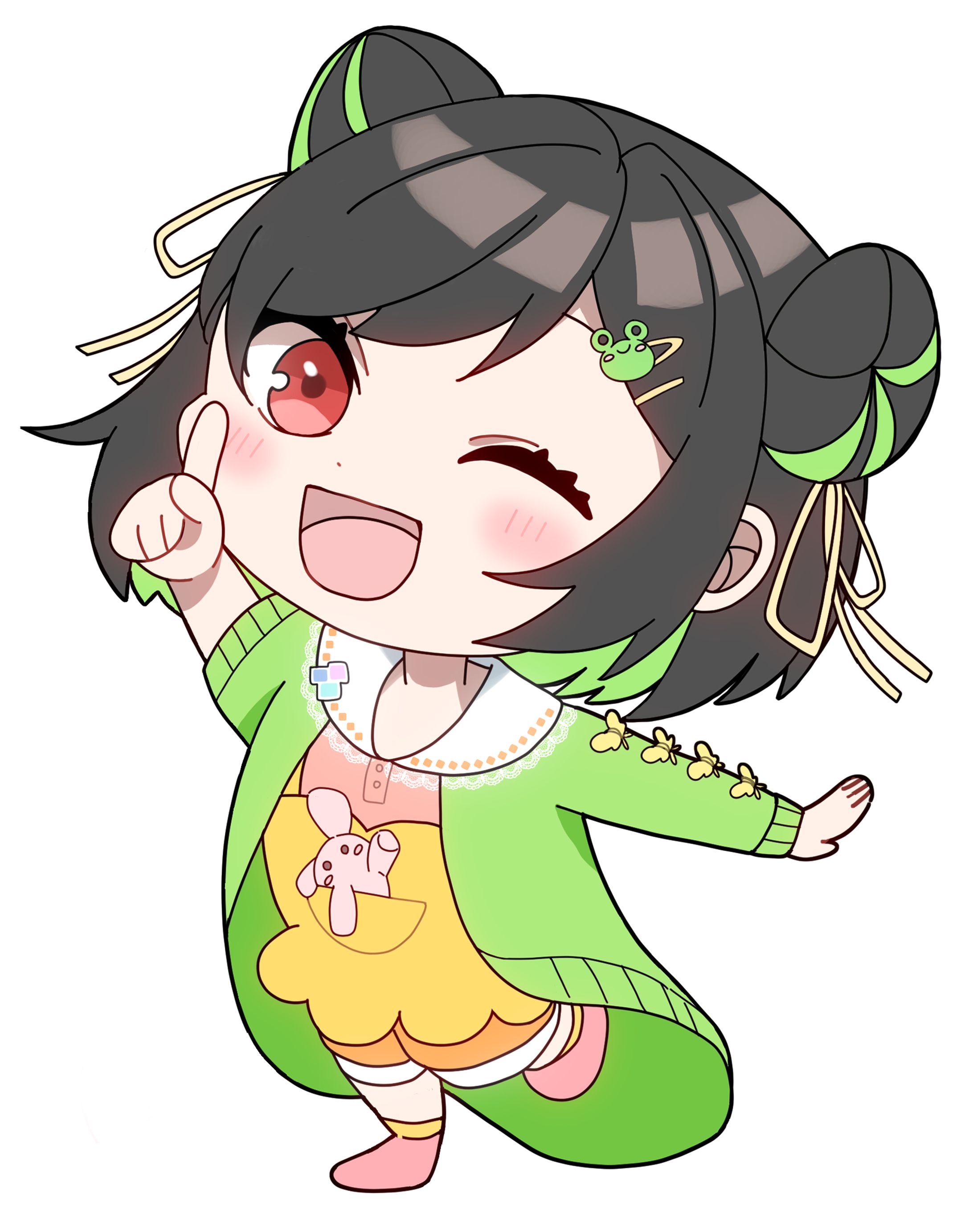けろうさぎさん SDファンアート-1