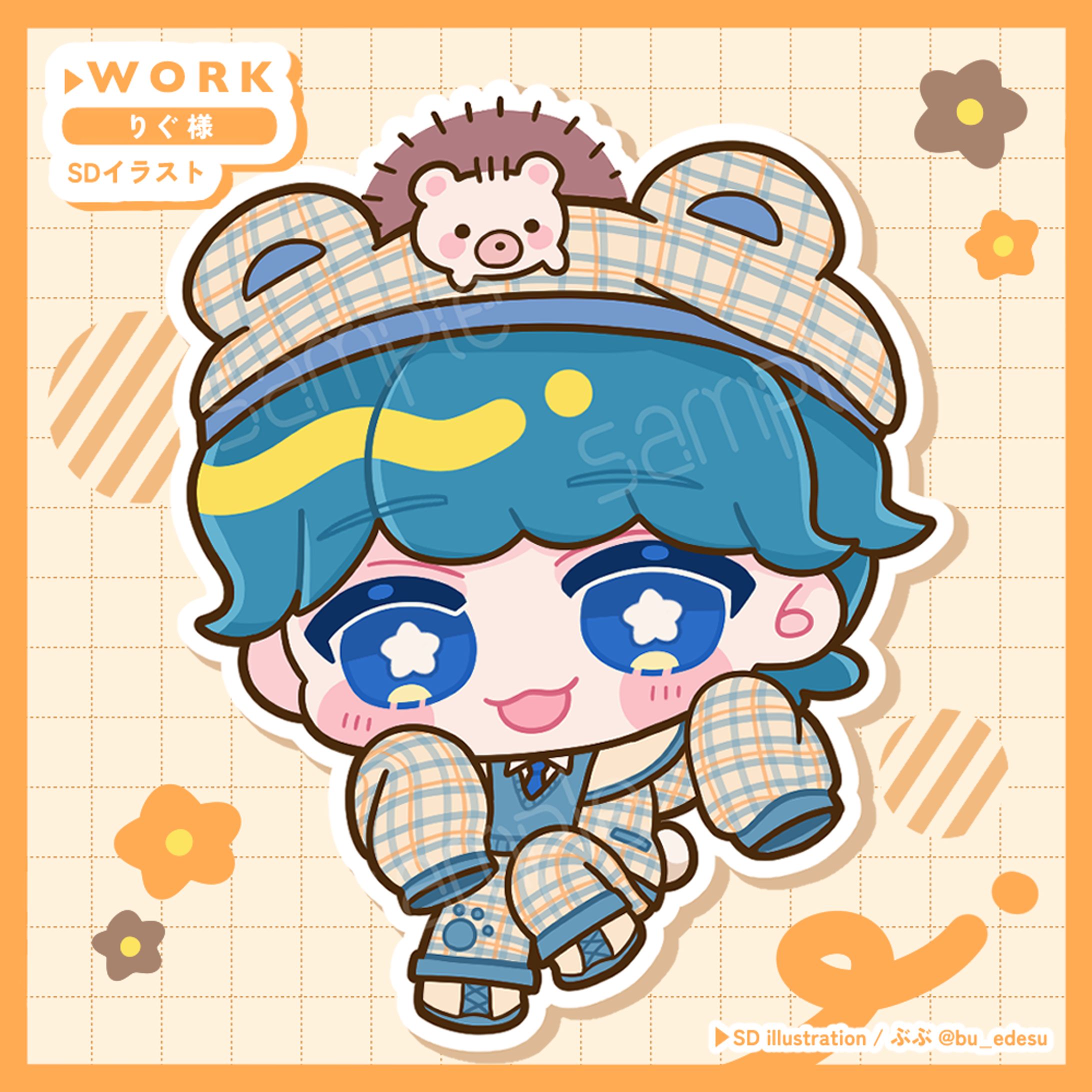 【WORK】りぐ様 SDイラスト-1