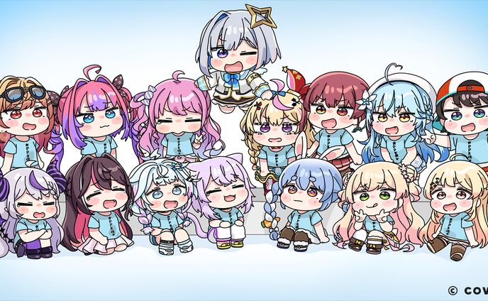 ホロライブ 天音かなた様 オリジナル楽曲MVイラスト