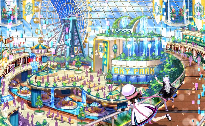 【メタバース】Virtual Market 2024 winter- 一般出展ワールド- SKY PARK