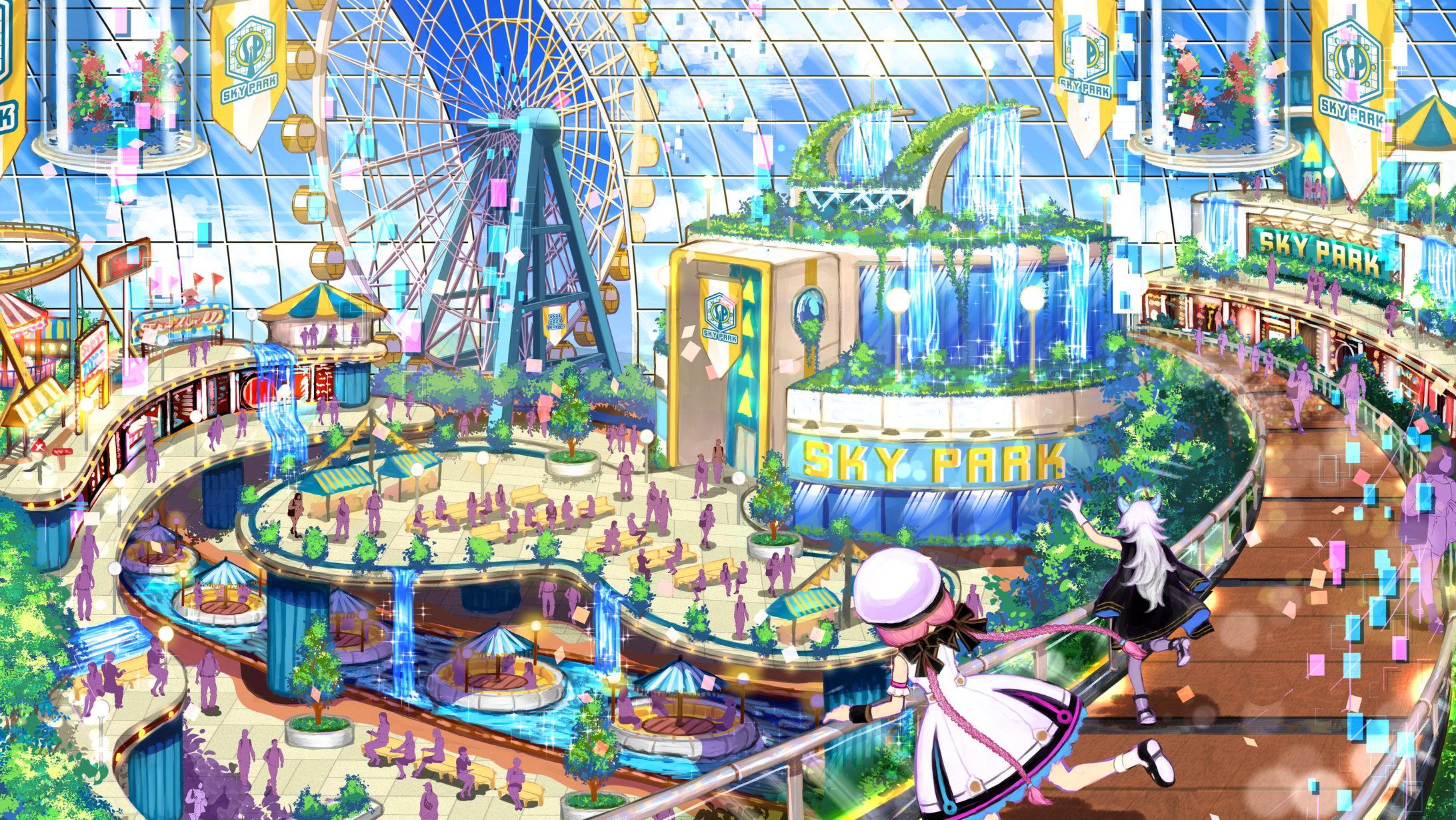 【メタバース】Virtual Market 2024 winter- 一般出展ワールド- SKY PARK-1