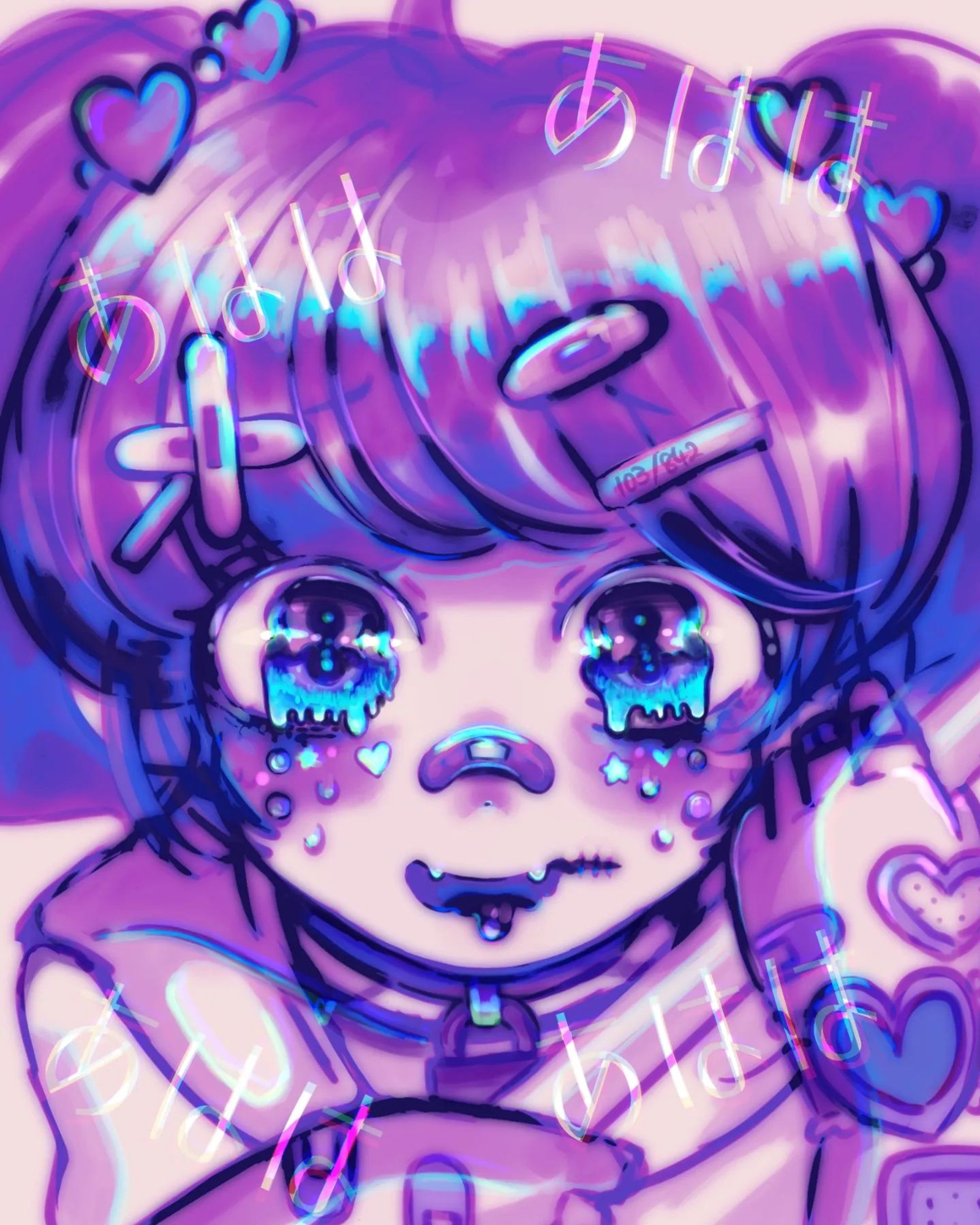 肉体は魔法少女になれない
#イラスト #刺さる人に刺さればいい-1