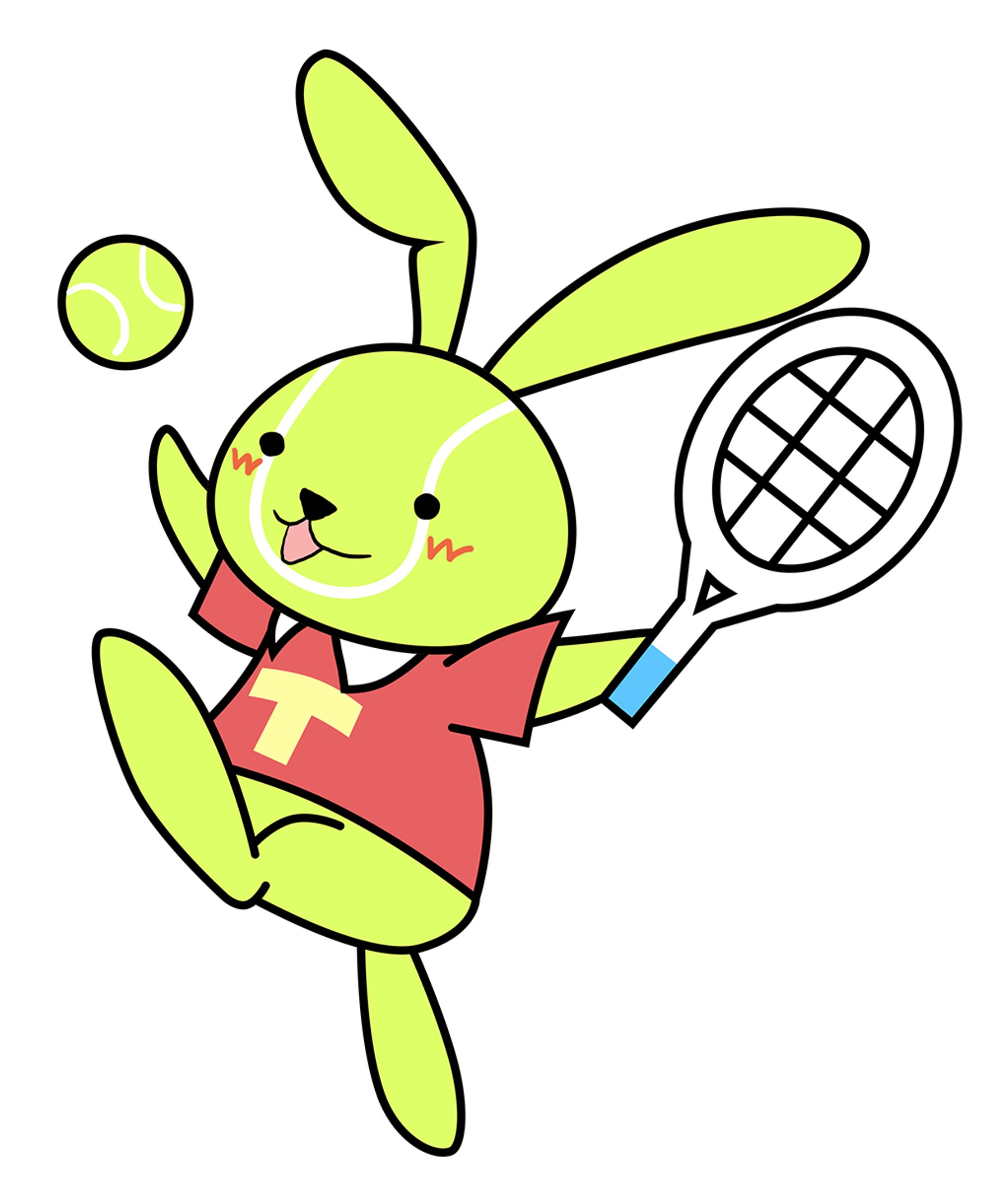 テニス太郎 ゆるキャラデザイン-1