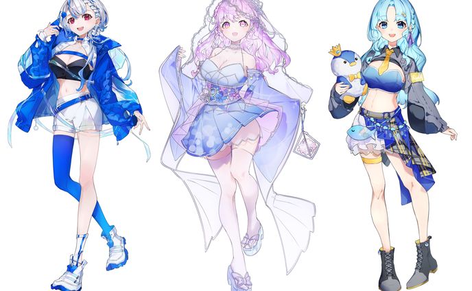 2022-23 IRIAM立ち絵まとめ