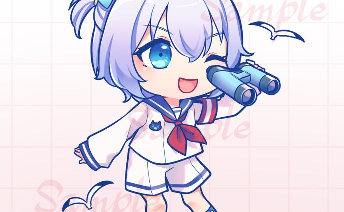 ミニキャライラスト（のん様）