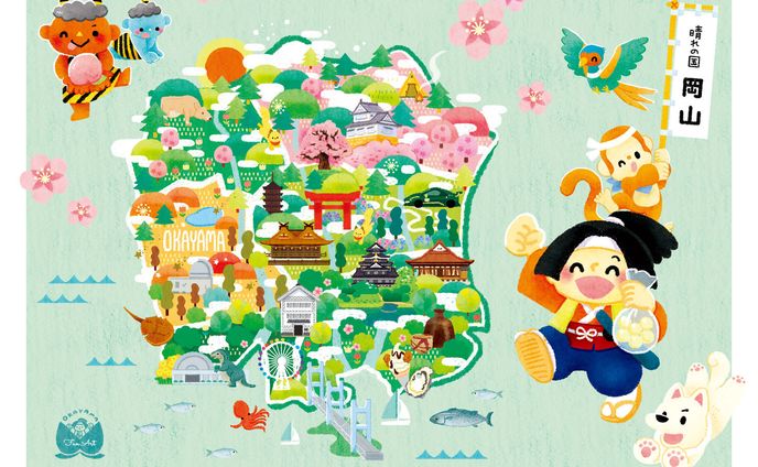 ファンアート「岡山」