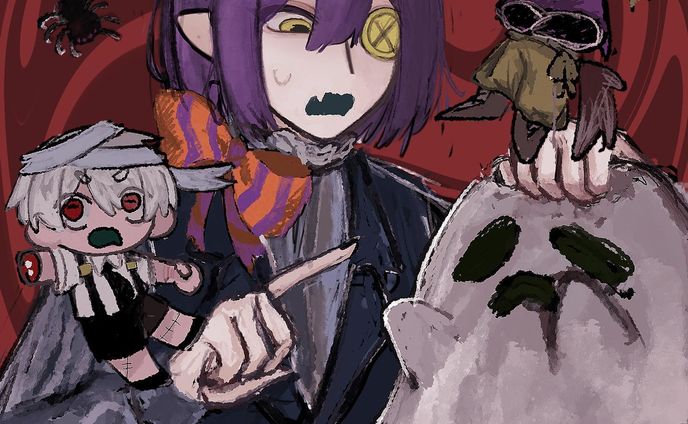 🎃Happy Halloween👻

#illustration #oc #illust