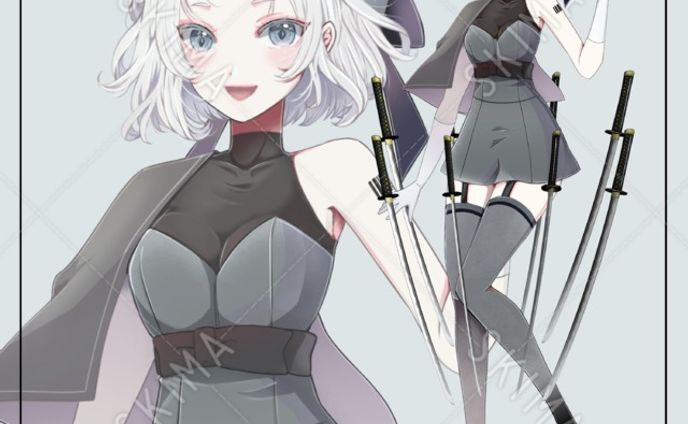 過去 立ち絵 【武器を持った女性キャラまとめ】