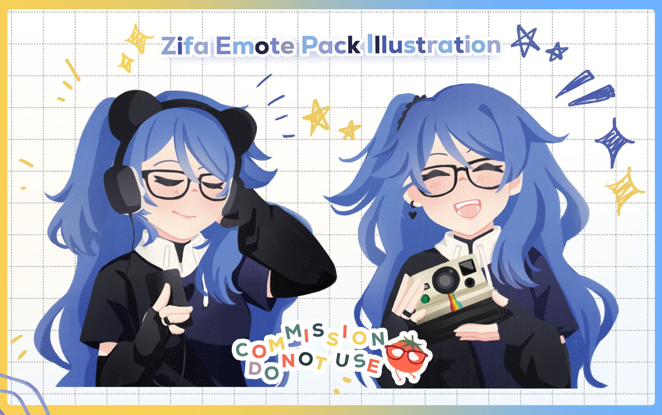 CM | Zifa - Emote Pack Illust-1