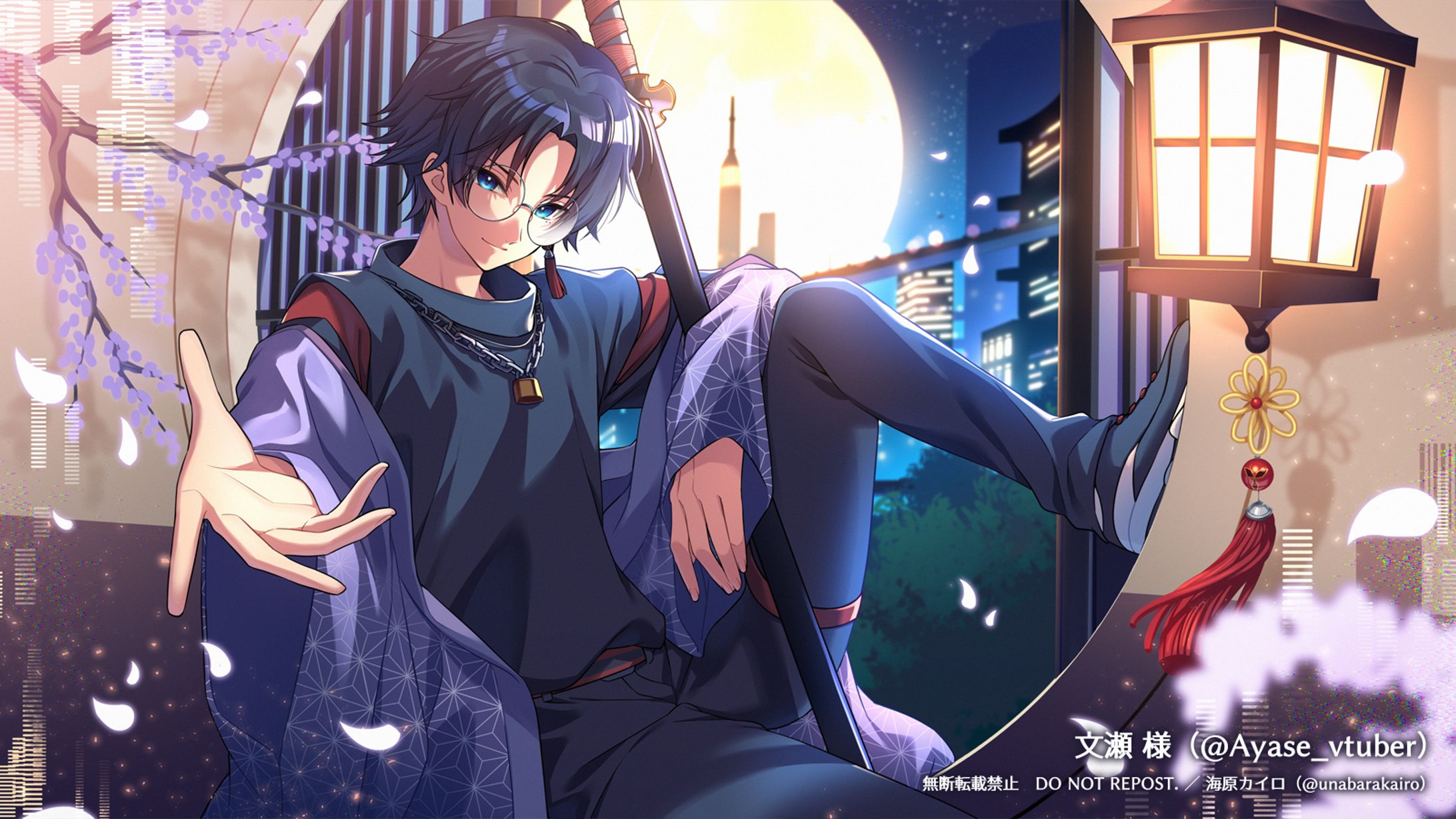 文瀬さん／動画イラスト-1