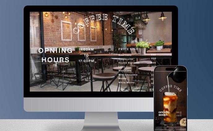 カフェのWEB広告