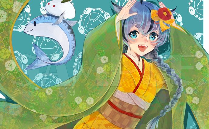 サムネイル、お仕事イラスト