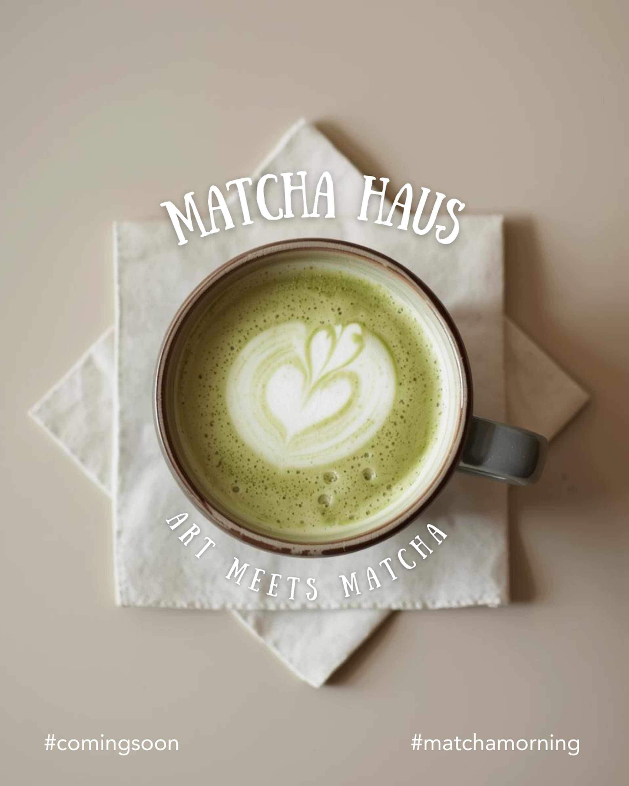 Matcha Haus｜ブランドトーンを整えたSNSデザイン-1
