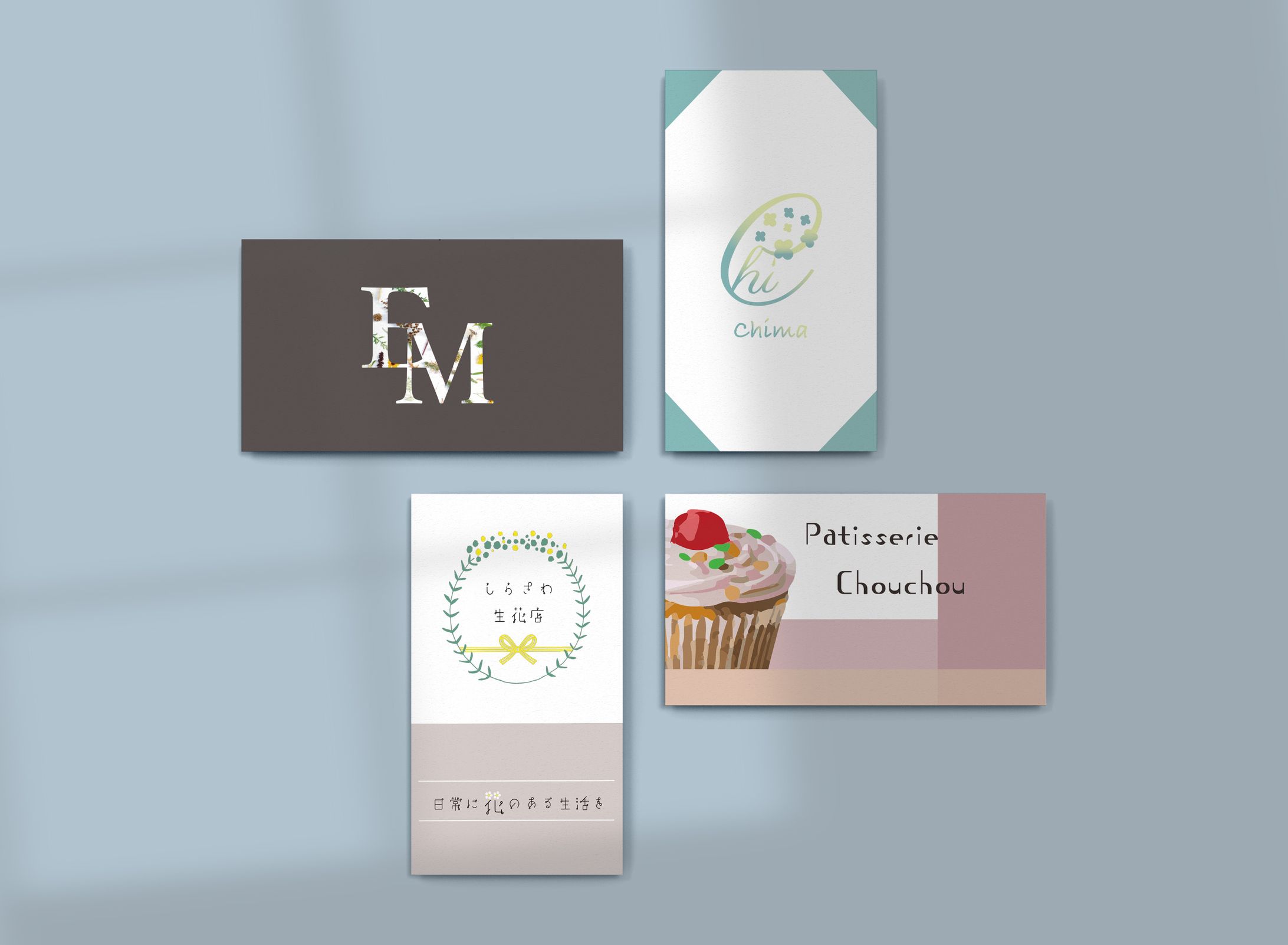 ロゴ付き　名刺・ShopCard-1