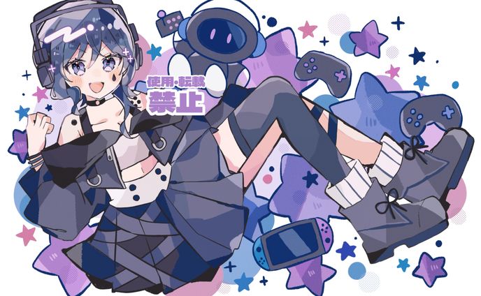 イラスト作品、通常等身