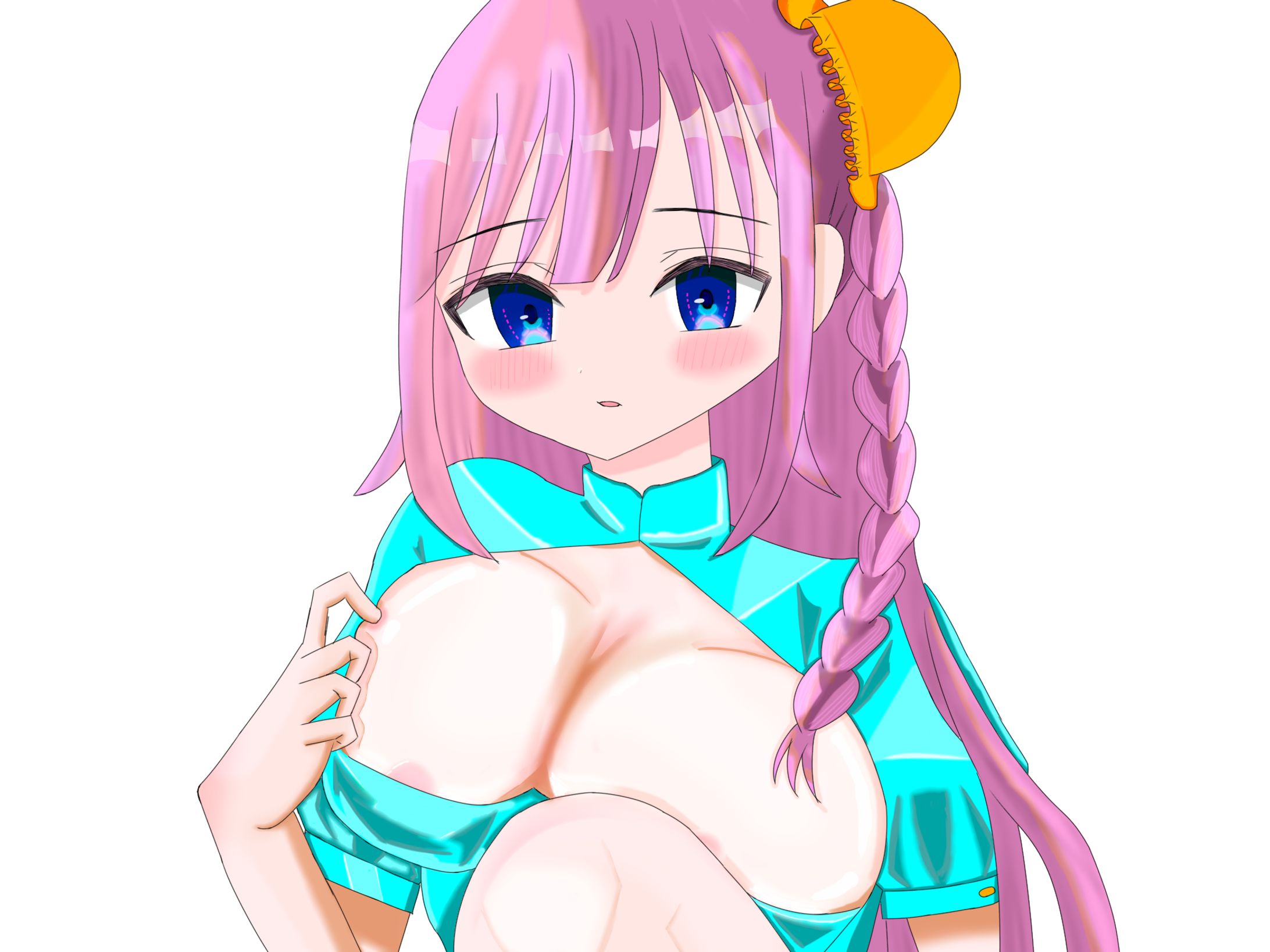 えっちな女の子描きました！！-1